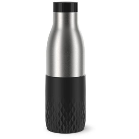 EMSA Bludrop Sleeve N3110500 borraccia Fitness Sport 500 ml Acciaio inox Nero
