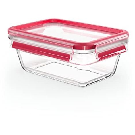 Emsa Clip e Close N1040800 Recipiente per Cibo Rettangolare Scatola 0.85 Litri Trasparente