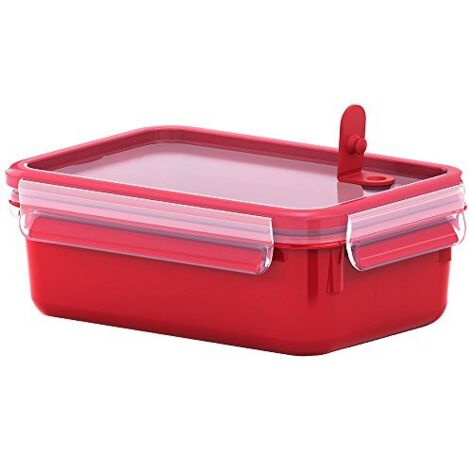 Emsa Clip e Micro Contenitore Microonde Rosso 1 Litro