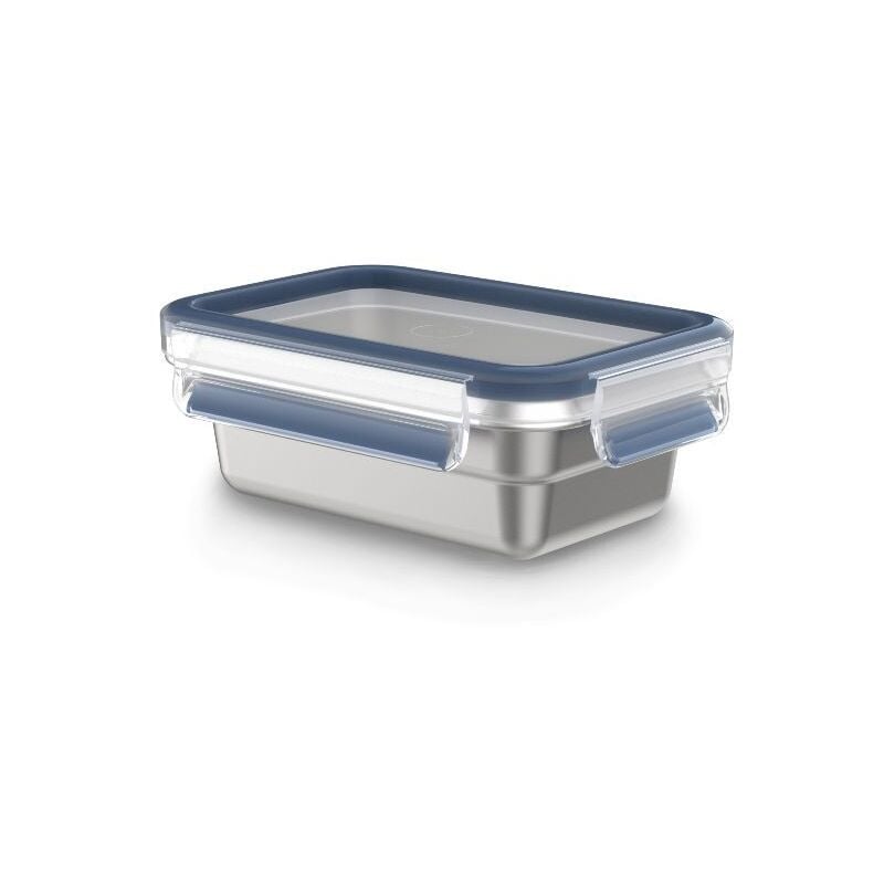 Clip & close inox Boîte de conservation rectangulaire 0,5 l - Emsa
