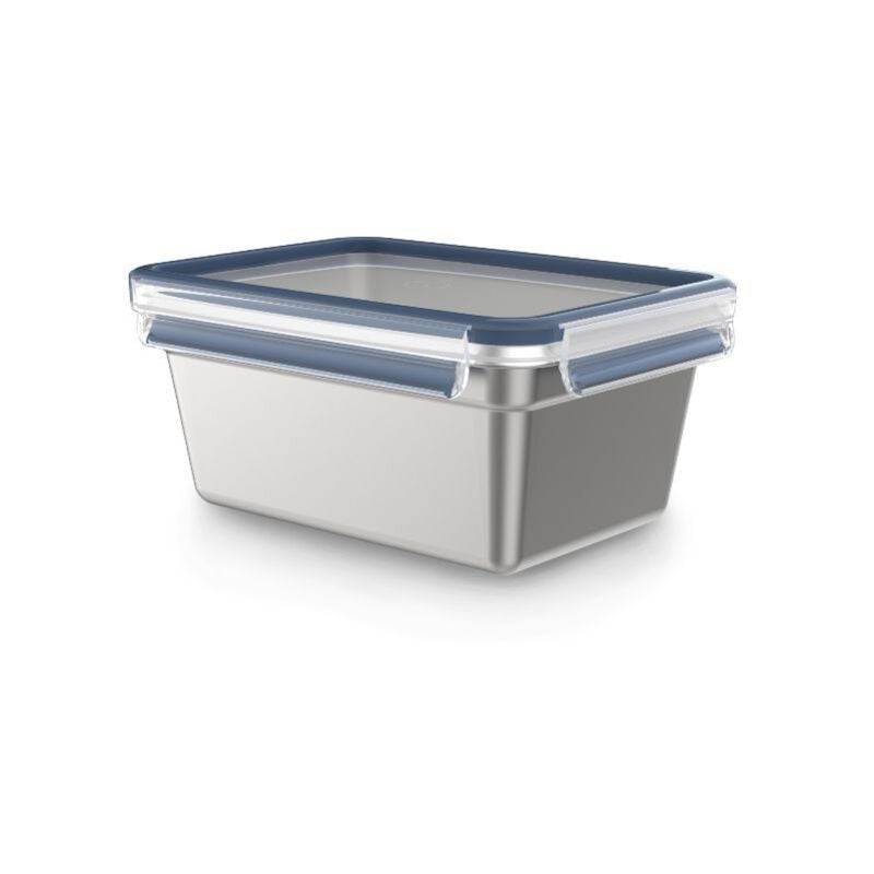 Clip & close inox Boîte de conservation rectangulaire 2 l - Emsa
