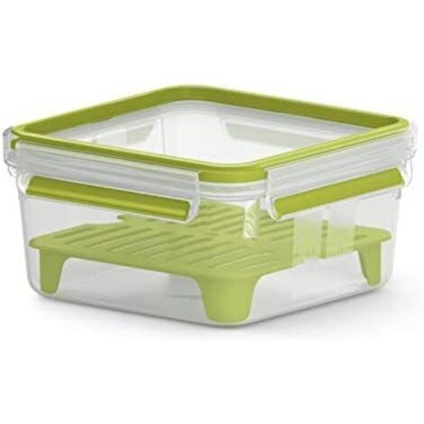 Emsa ClipeGoContenitore Salvafreschezza Verde 1.3 Litri