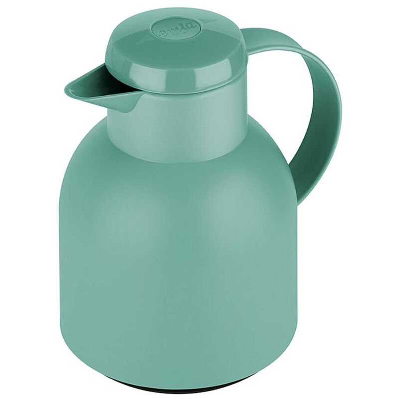 Emsa - F4010200 Bouteille thermos Samba, 1 litre, plastique, vert poudré