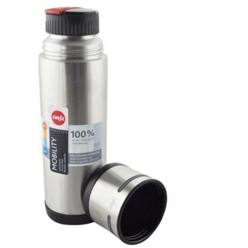 Isolierflasche Mobility 0,5 l schwarz