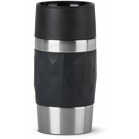 EMSA Isolierbecher TRAVEL MUG COMPACT N2160100 0,3l schwarz