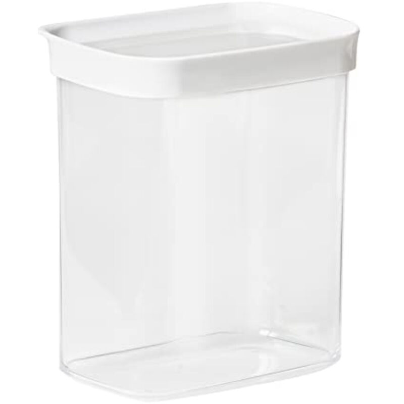 EMSA Optima Rechteckig Container 1,6 l Transparent, Weiß 1 Stück(e)