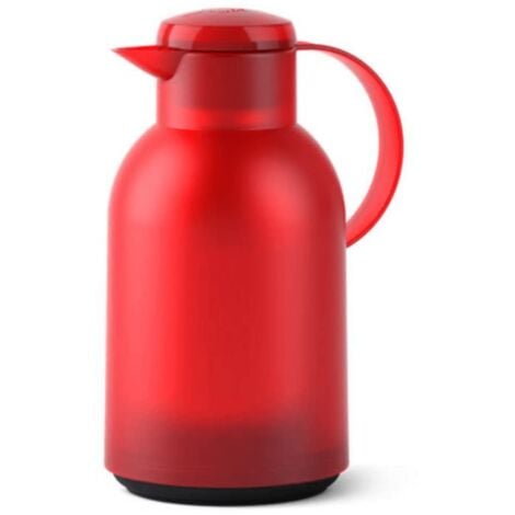 Emsa N40117 Samba Caraffa Termica, Plastica Vetro, Rosso Traslucido