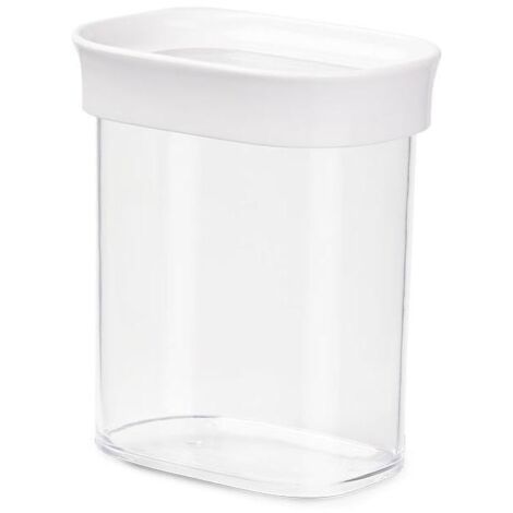 EMSA Optima Rectangulaire contenant 0,38 L Transparent, Blanc 1 pièce(s)