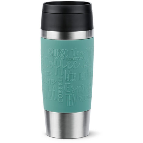 EMSA Reisebecher Classic 36 ml Edelstahl, Blau