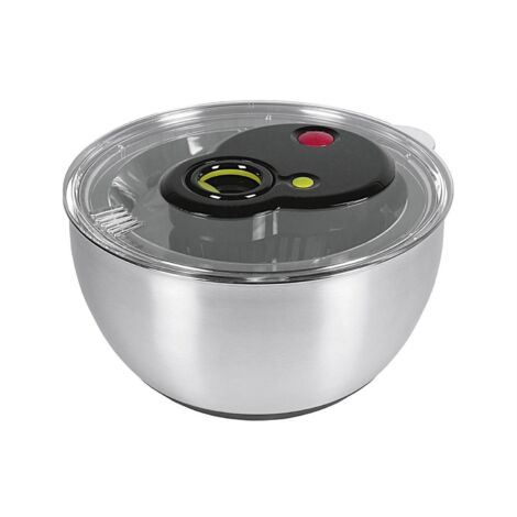 Emsa Salatschleuder 4,5l 513441 Turboline edelstahl/schwarz