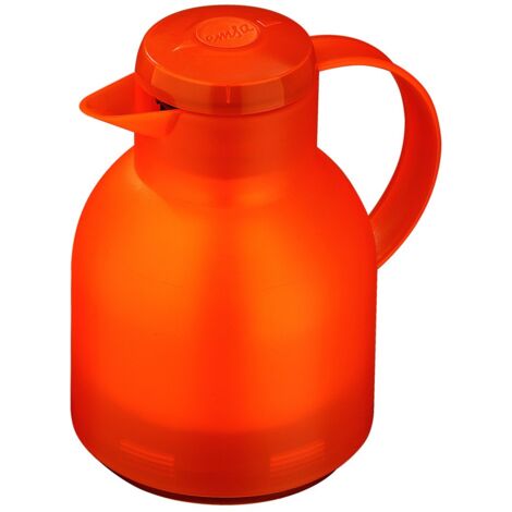 Emsa Samba Caraffa Termica, Chiusura QuickTip, Plastica, Arancione Traslucido, 0.1x0.1x0.1 cm