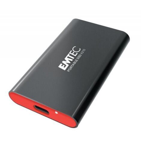 Emtec X210 Elite SSD Esterno 1TB USB-C 10Gbps 500MB/s Nero Portatile