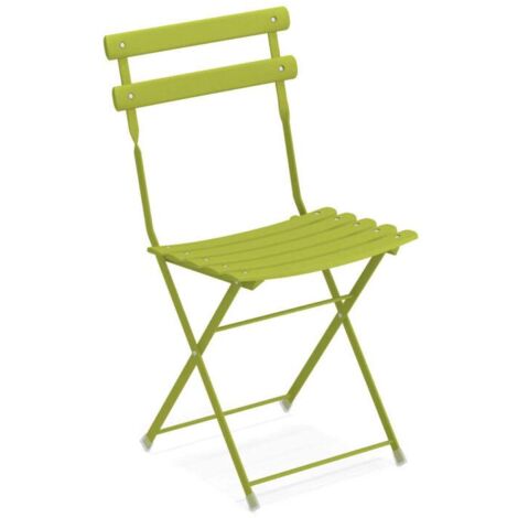 EMU Arc En Ciel Sedia Pieghevole Verde Raggrinzato 582/C
