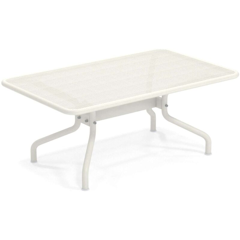 EMU Athena Table Faible 100 x 60 Blanc Raggrinzato 23