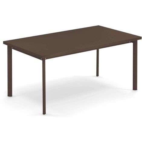EMU Star Tavolo Rettangolare 160X90 Marrone India