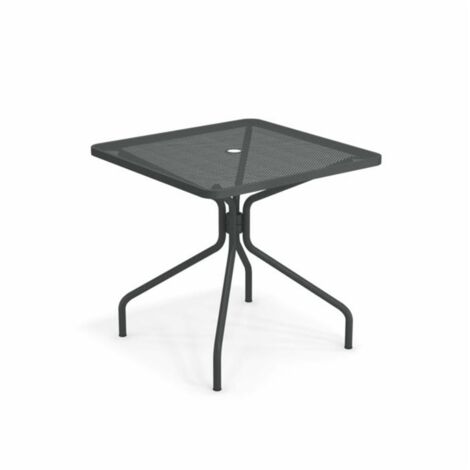 Emu Tavolo Quadrato Cambi Ferro Antico 80x80
