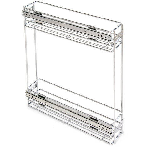 Portabottiglie laterale estraibile Supra con chiusura soft