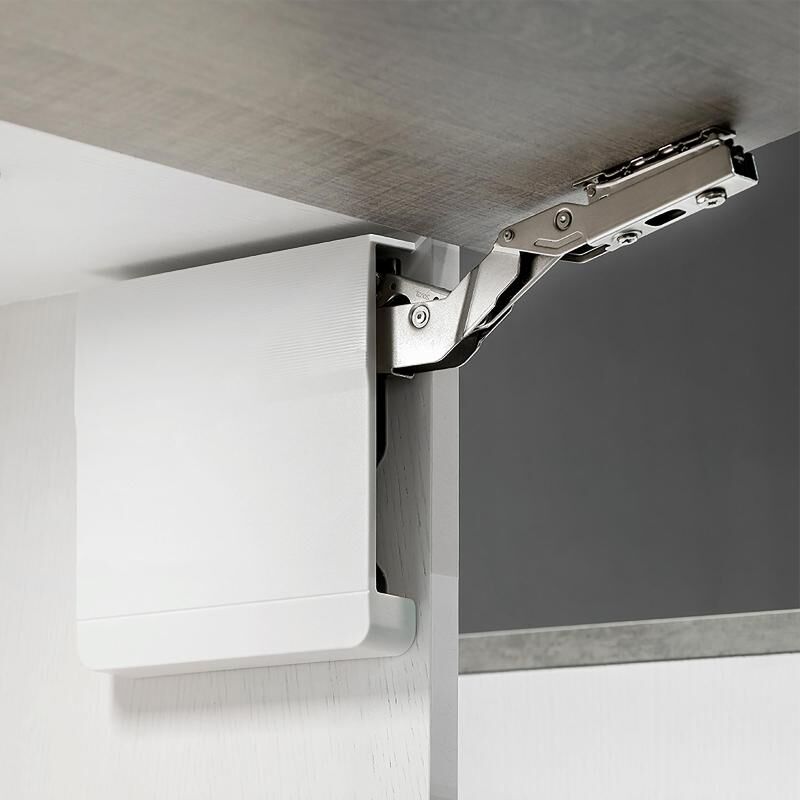 

Compás para puertas elevables, fuerza 580-1250, Acero y plástico, Blanco