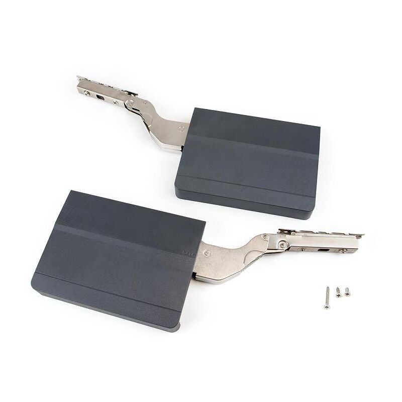 

Compás para puertas elevables, fuerza 3200-9000, Acero y Plástico, Gris Antracita