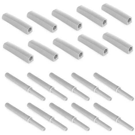 Ferme-porte Push Lite à visser sur l'armoire avec réglage, 80 mm