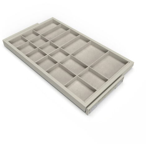Emuca Kit Organisator Schubladen mit Soft Close