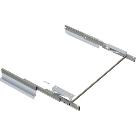 Emuca Modernes Aluminium-Schiebersystem 120 cm