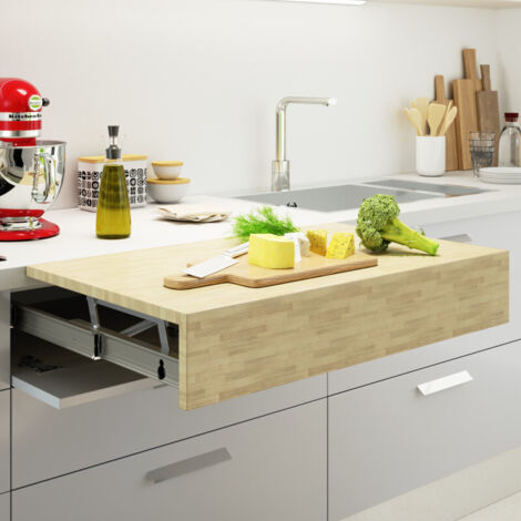 Emuca Oplà Top Guide Inox Spazzolato 8 cm Larghezza