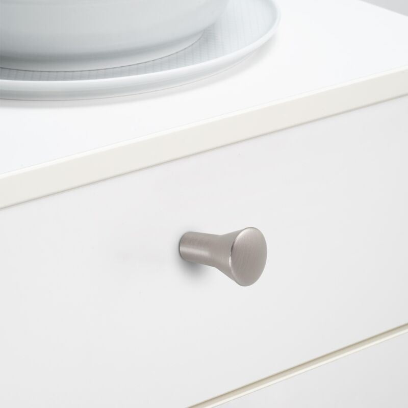 

Pomo para mueble, D. 16 mm, Zamak, Niquel satinado, 25 ud.