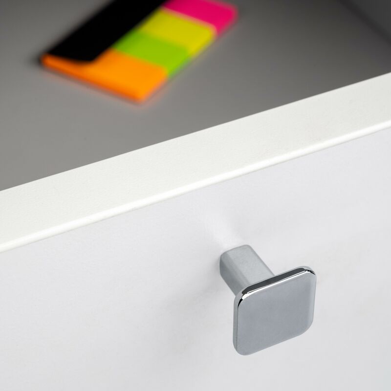 

Pomo para mueble, Zamak, Níquel satinado, 25 ud.