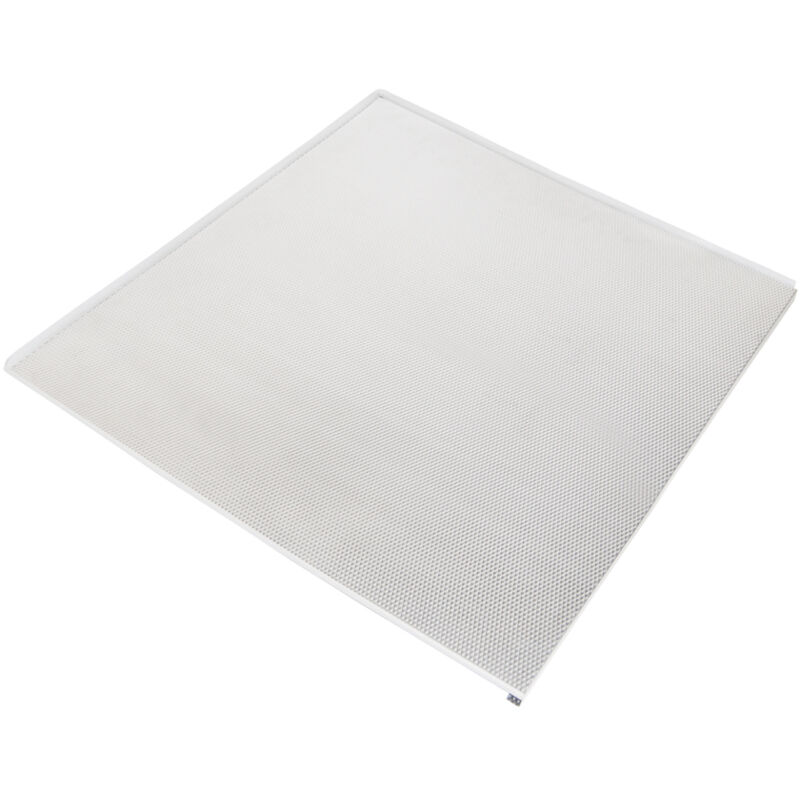 Fondo sotto lavello, pannello da 16 mm, modulo 800 mm, 768x580 mm, Tecnoplastica e Alluminio, Alluminio naturale - Emuca