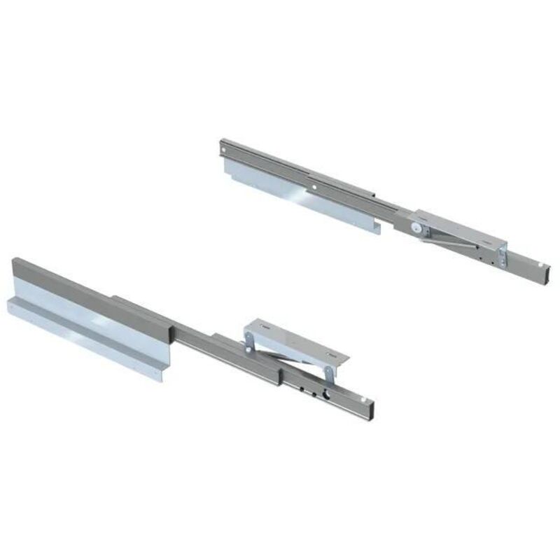 Führung Oplà Folding+39 Für Ausziehbaren Und Hochkplappbaren Tisch, Aluminium, Edelstahl Eloxiert - Emuca