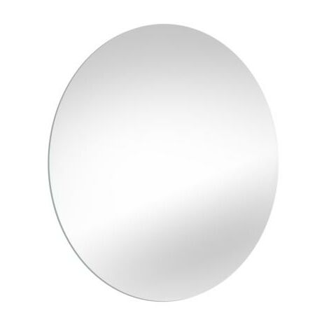 Emuca Spiegel Cassiopeia mit LED Beleuchtung, durchmesser 60 cm, AC 230V 50Hz, 20 W + 12 W, Aluminium und Glas, 1 St.