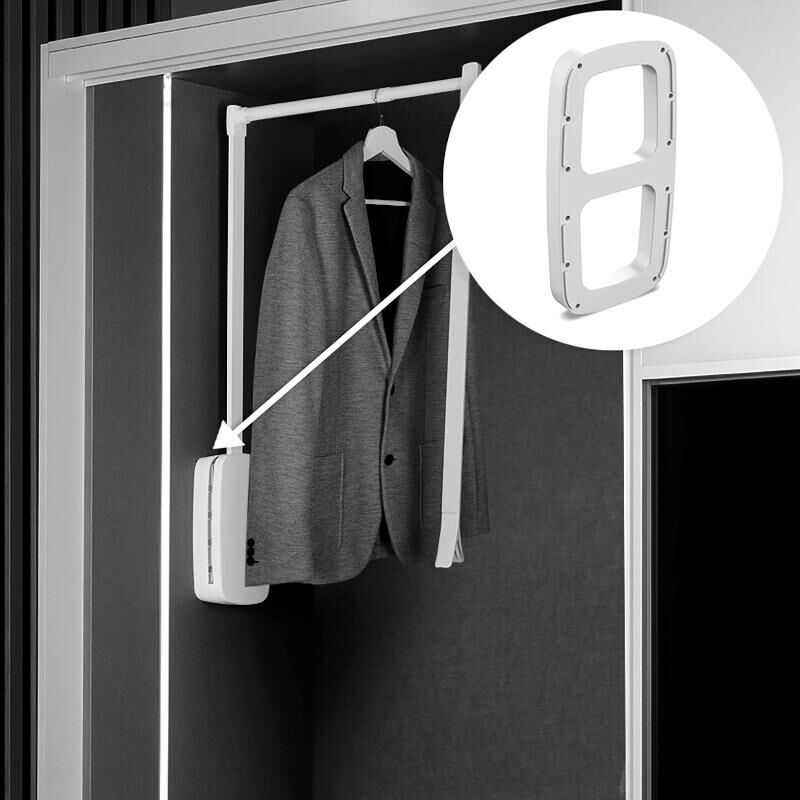 

Suplemento lateral para colgador abatible, Plástico, Gris metalizado, 2 un