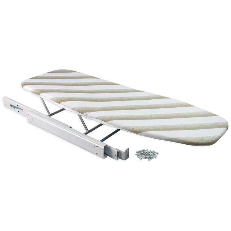 

Tabla de planchar extraíble, 945 mm, Acero, Blanco - Blanco - Emuca
