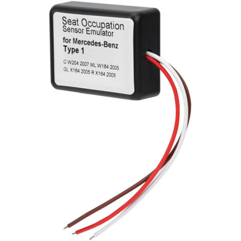 Emulatore di sensore di presenza sedile Eosnow compatibile con Mercedes-Benz C W204 / GL X164 / ML W164 / R X164 Tipo 1