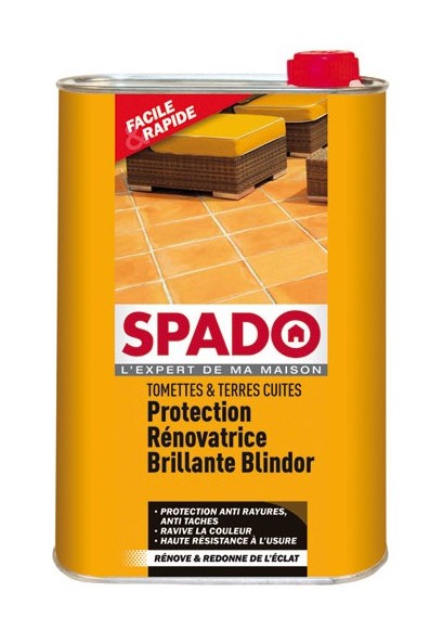 Blindor rénovateur tomette et terre cuite - 1 l - Spado