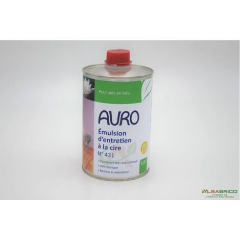 Émulsion d'entretien à la cire n°431 AURO,