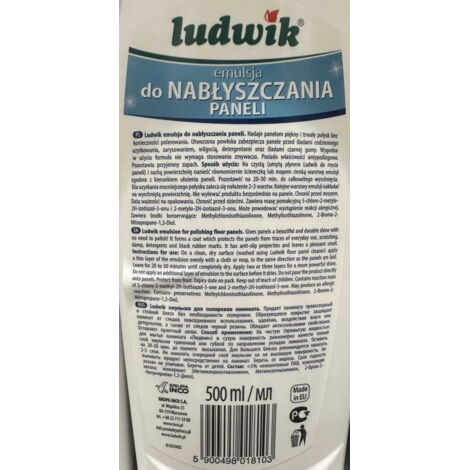 Émulsion Ludwik pour le polissage de panneaux 500 ml