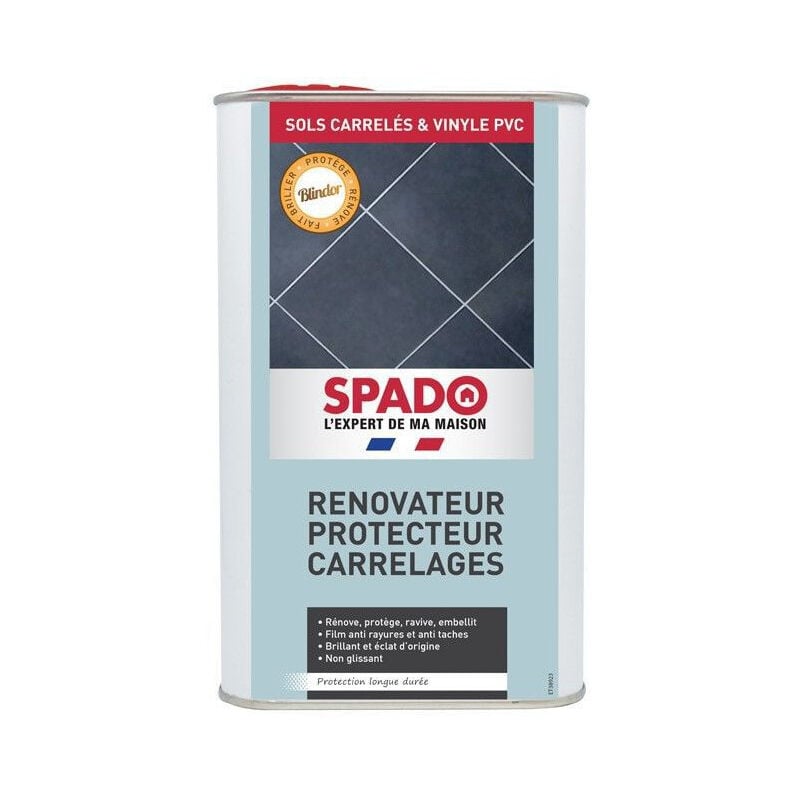 Spado - Rénovateur incolore carrelage sol plastique Blindor 1L