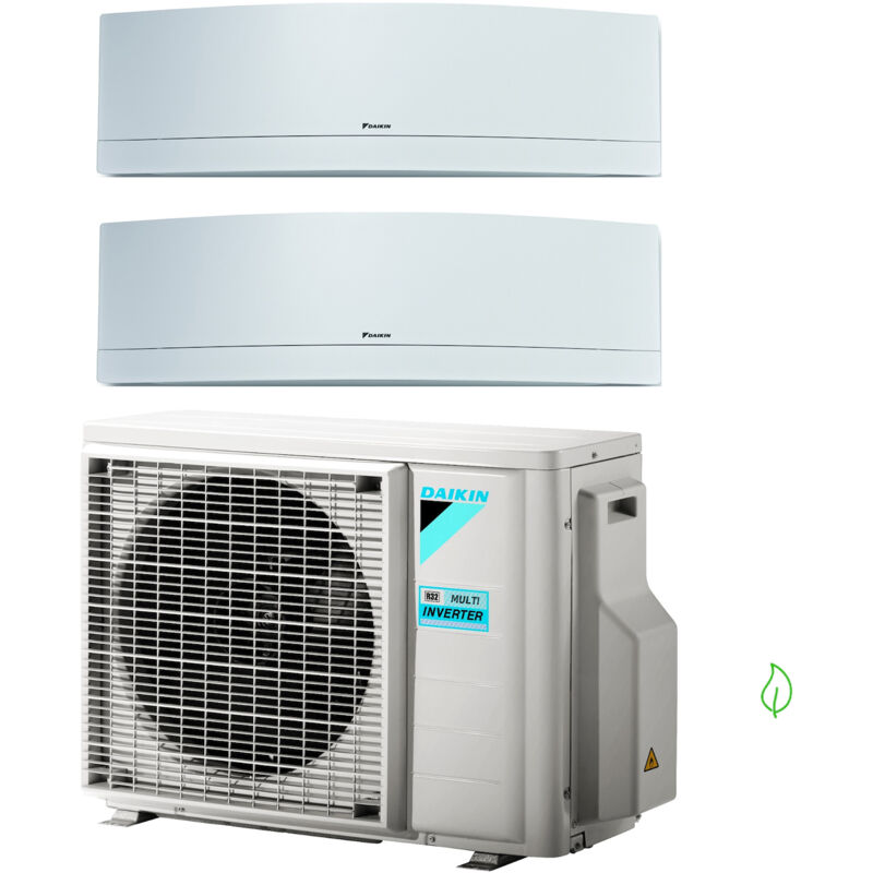 Daikin - Condizionatore dualsplit serie emura 9000 12000 btu codice prod: ftxj25aw ftxj35aw 2mxm50a9