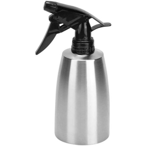 En acier inoxydable-Vaporisateur, Ölsprüher Ölsprühflasche de l'huile d'Olive, Portable Olivenölspender pour Barbecue Cuisine Récipient (400ML)