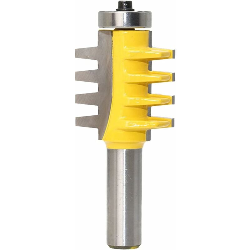 Csparkv - en bois rainure en acier trempé solide 1/2 Bit routeur fraisage T-forme Bit outils et amélioration de l'habitat Fraise Neige