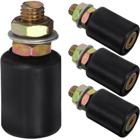 en nylon pour porte coulissante 30 x 40 mm lot de 4 galets