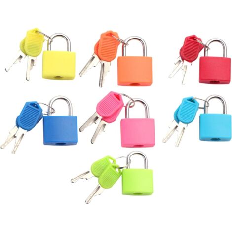 en plastique color lot de 7 pour valises et outils robustes