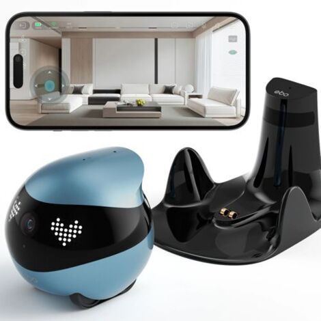 Enabot EBO Air 2 Haustierroboter 2K Kamera blau