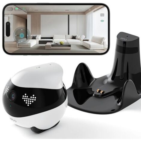 Enabot EBO Air 2 Haustierroboter 2K Kamera weiß