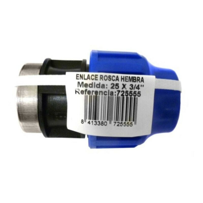 

Enlace Rosca Hembra 25Mmx3/4 Refuerzo Inox