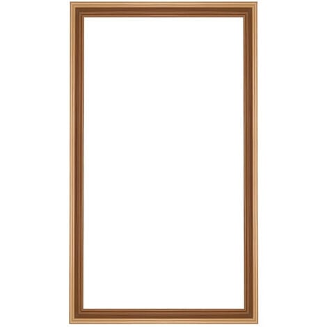 Encadrement mouluré 100 x 60 cm avec moulures pré-découpées