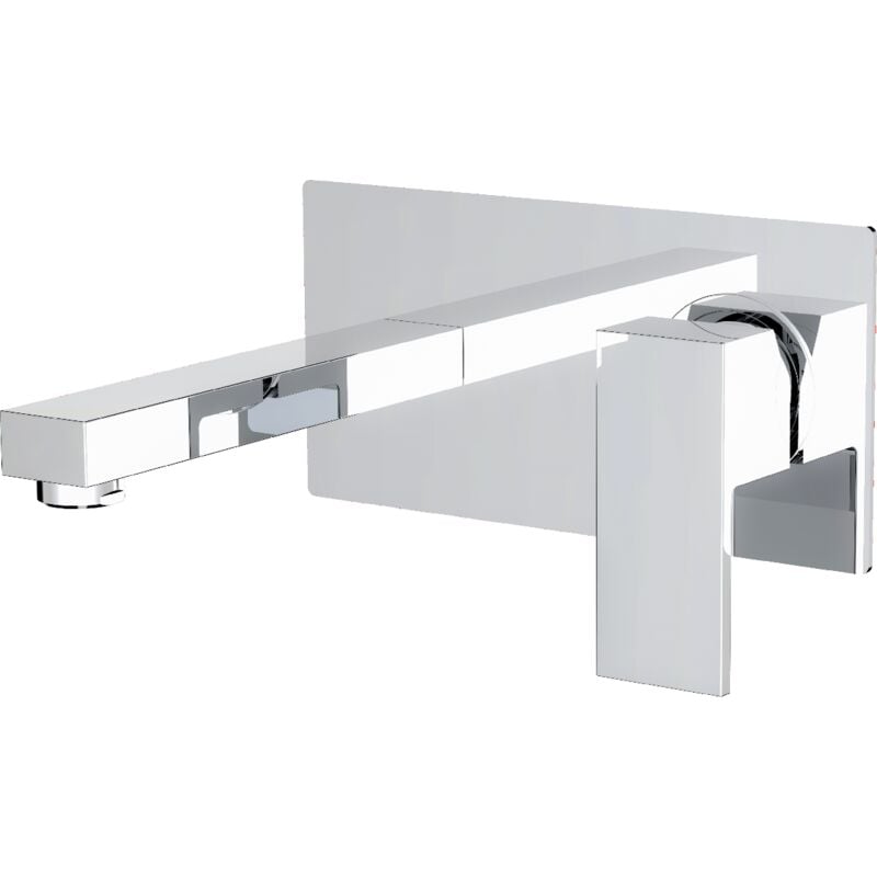 Essebagno - Mitigeur lavabo encastré Encarre chrome