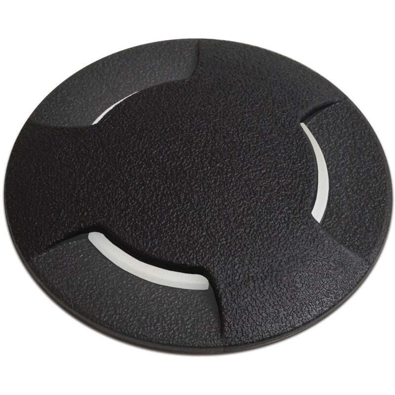 Dopo - Sol encastré 3 d'émission BELGRADO-16 IP67 GX53 led T2 10W 1190lm/1290lm/1210lm CRI80 3000K/4000K/6500K Noir